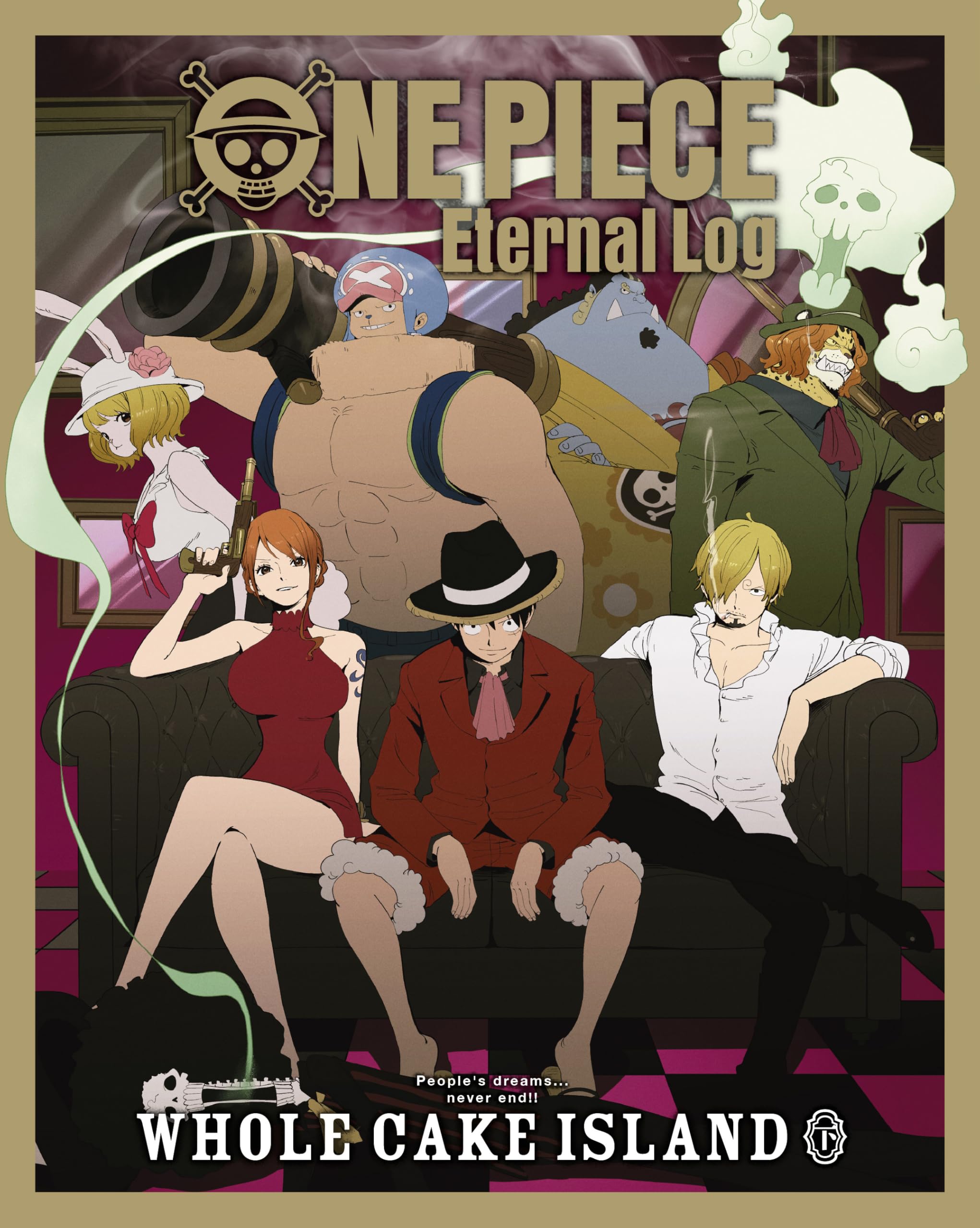 Amazon.co.jp: ONE PIECE Eternal Log “WHOLECAKE ISLAND” 下 [Blu-ray